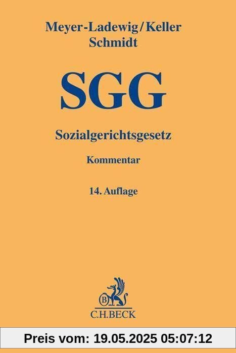 Sozialgerichtsgesetz: Kommentar (Gelbe Erläuterungsbücher)