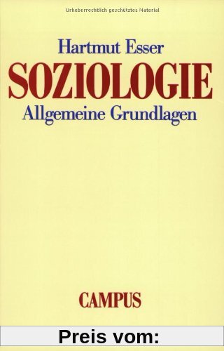 Soziologie: Allgemeine Grundlagen