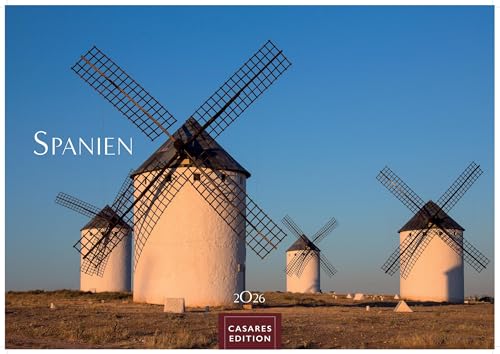 Spanien 2026 L 35x50cm Spanien 2026 L 35x50cm von CASARES EDITION