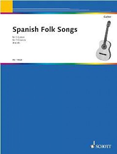 Spanish Folk Songs: 3 Gitarren. Spielpartitur.