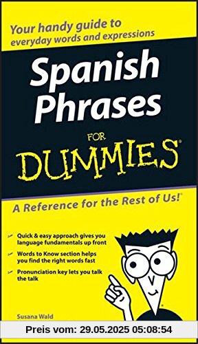 Spanish Phrases For Dummies (For Dummies Series)