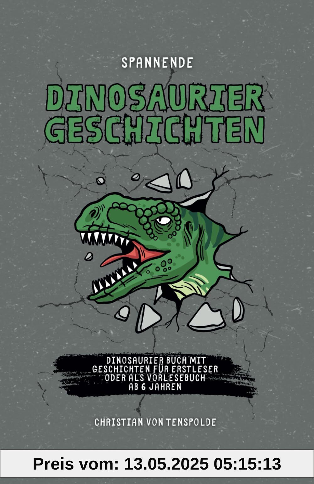 Spannende Dinosauriergeschichten - Dinogeschichten - das Dinosaurier Buch mit verschiedenen Geschichten für Erstleser oder als Vorlesebuch ab 6 Jahren