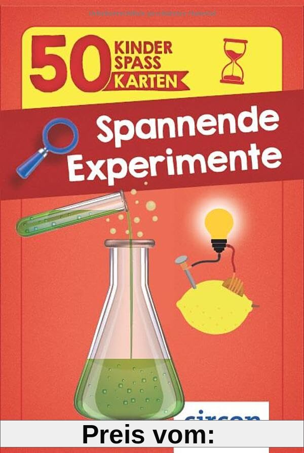 Spannende Experimente (50 Kinderspaßkarten)