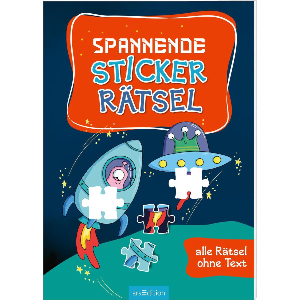 Spannende Sticker-Rätsel von Ars Edition GmbH