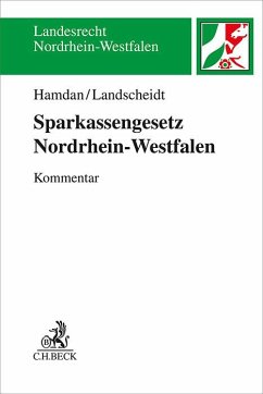 Sparkassengesetz Nordrhein-Westfalen von Beck Juristischer Verlag