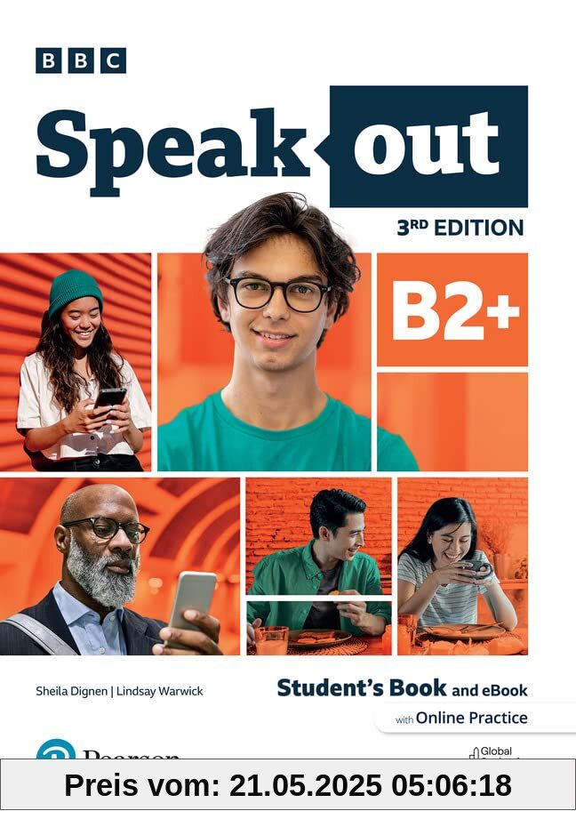 Speakout 3ed B2+ Student's Book and eBook with Online Practice