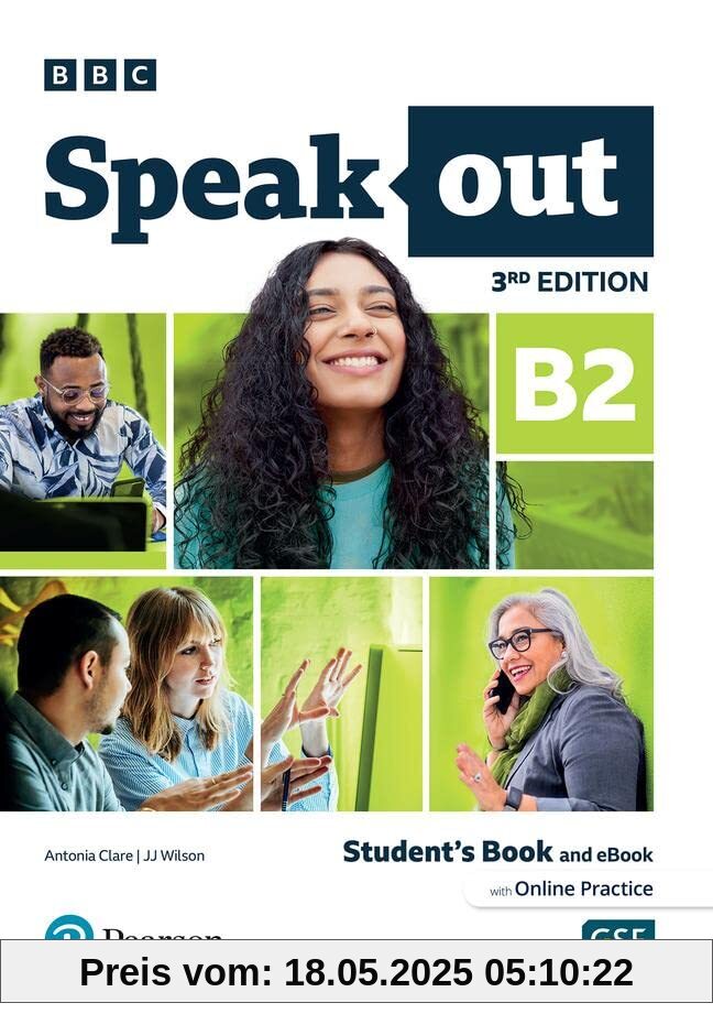 Speakout 3ed B2 Student's Book and eBook with Online Practice