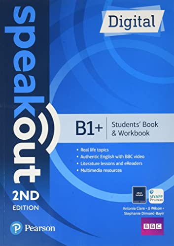 Speakout digital. B1+. Student's book & Workbook. With key. Per il triennio delle Scuole superiori. Con e-book. Con espansione online von Pearson Longman