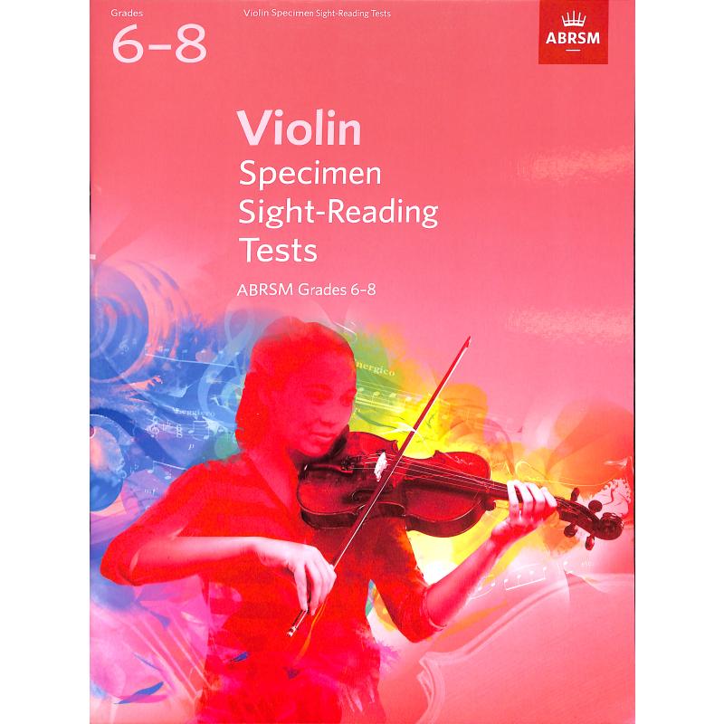Specimen sight reading tests 6-8