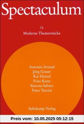 Spectaculum 75: Sechs moderne Theaterstücke