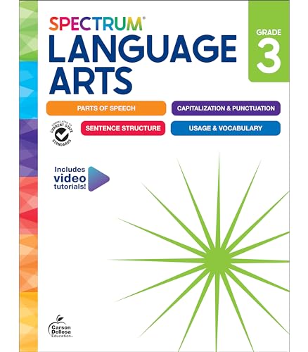 Spectrum Language Arts, Grade 3 Spectrum Language Arts, Grade 3