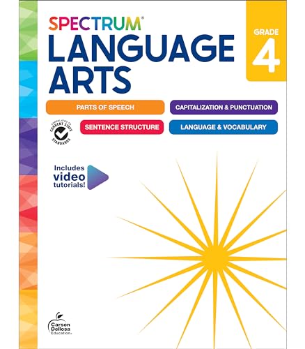 Spectrum Language Arts, Grade 4 Spectrum Language Arts, Grade 4