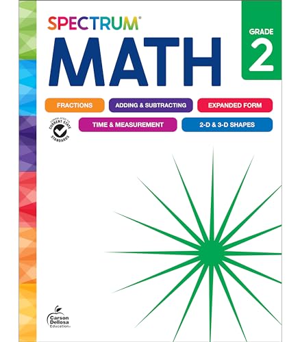 Spectrum Math Workbook, Grade 2 von Spectrum