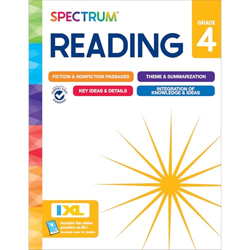 Spectrum Reading Workbook, Grade 4 von Spectrum