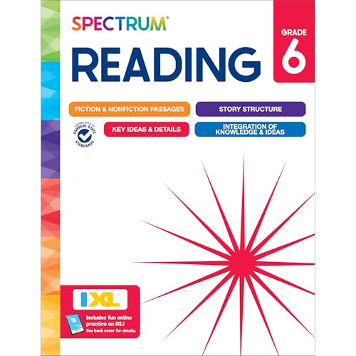 Spectrum Reading Workbook, Grade 6 von Spectrum