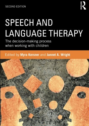 Speech and Language Therapy von Routledge