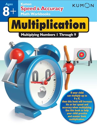 Speed & Accuracy: Multiplying Number: Multiplying Numbers 1-9 (Speed & Accuracy Math Workbooks) von Kumon Publishing North America