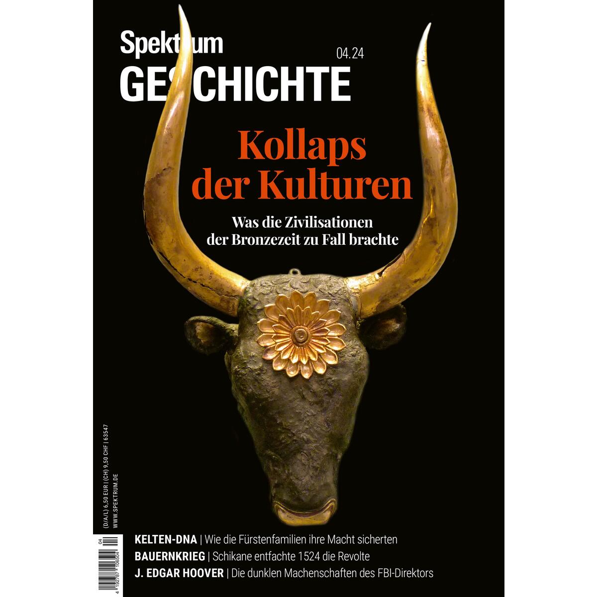 Spektrum Geschichte 4/2024 Kollaps der Kulturen Spektrum Geschichte 4/2024 Kollaps der Kulturen von Spektrum D. Wissenschaft