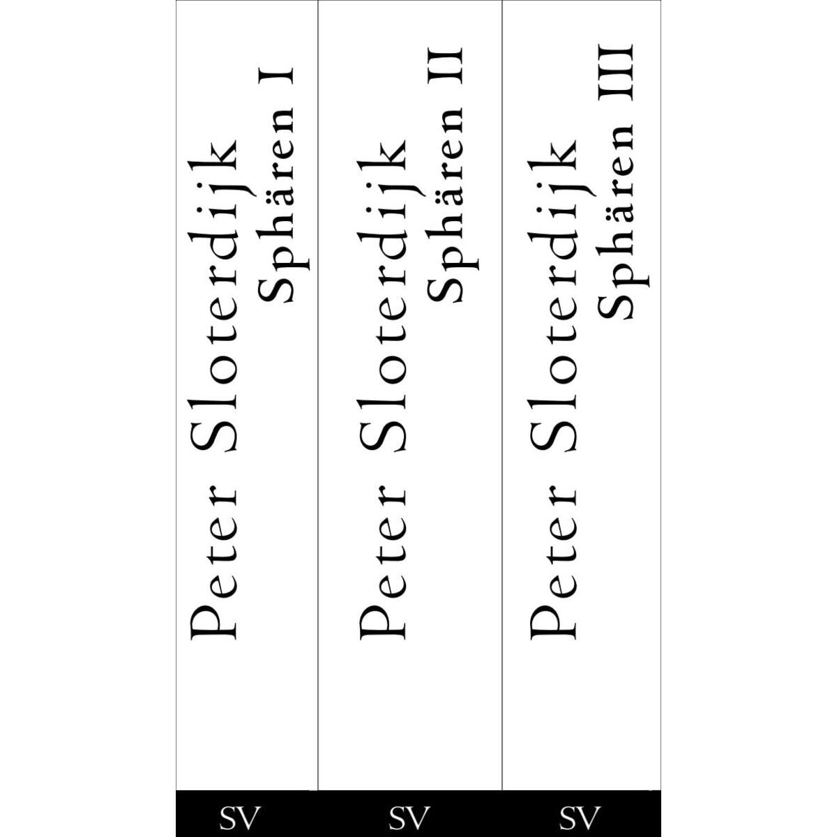 Sphären Bde.1-3 Sphären Bde.1-3 von Suhrkamp Verlag AG