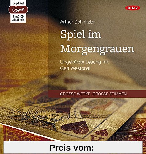 Spiel im Morgengrauen: Ungekürzte Lesung mit Gert Westphal (1 mp3-CD)