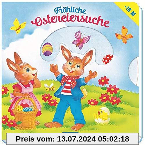 Spielbuch Fröhliche Ostereiersuche: Pappenbuch mit vielen Schiebe- und Spielelementen