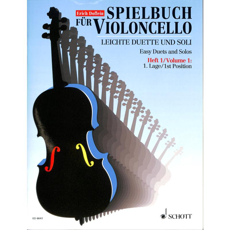 Spielbuch für Violoncello 1 | Duette + Soli aus dem 18. Jahrhundert