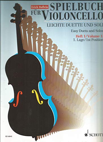 Spielbuch für Violoncello: Leichte Duette und Soli aus dem 18. Jahrhundert. Band 1. 1 oder 2 Violoncelli. Spielpartitur.