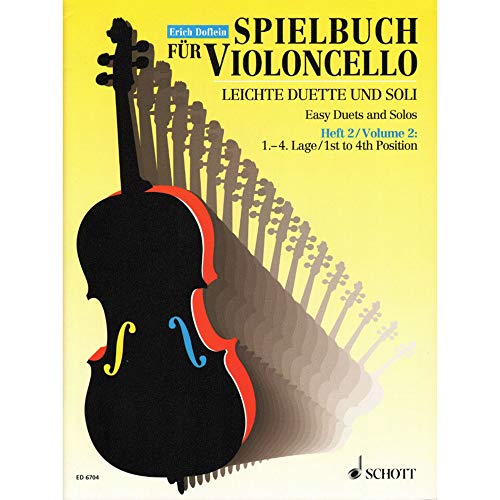 Spielbuch für Violoncello: Leichte Duetti und Soli, Vol. 2: Leichte Duette und Soli aus dem 18. Jahrhundert. Band 2. 1 oder 2 Violoncelli. Spielpartitur.