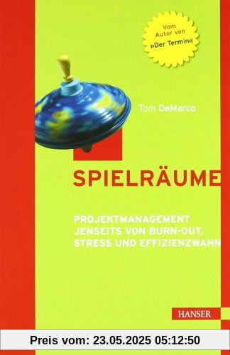 Spielräume. Projektmanagement jenseits von Burn-out, Stress und Effizienzwahn. Spielräume. Projektmanagement jenseits von Burn-out, Stress und Effizienzwahn.