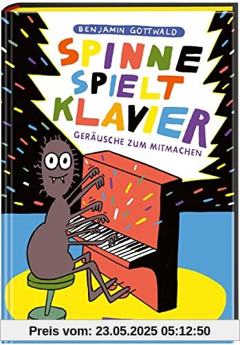 Spinne spielt Klavier: Geräusche zum Mitmachen
