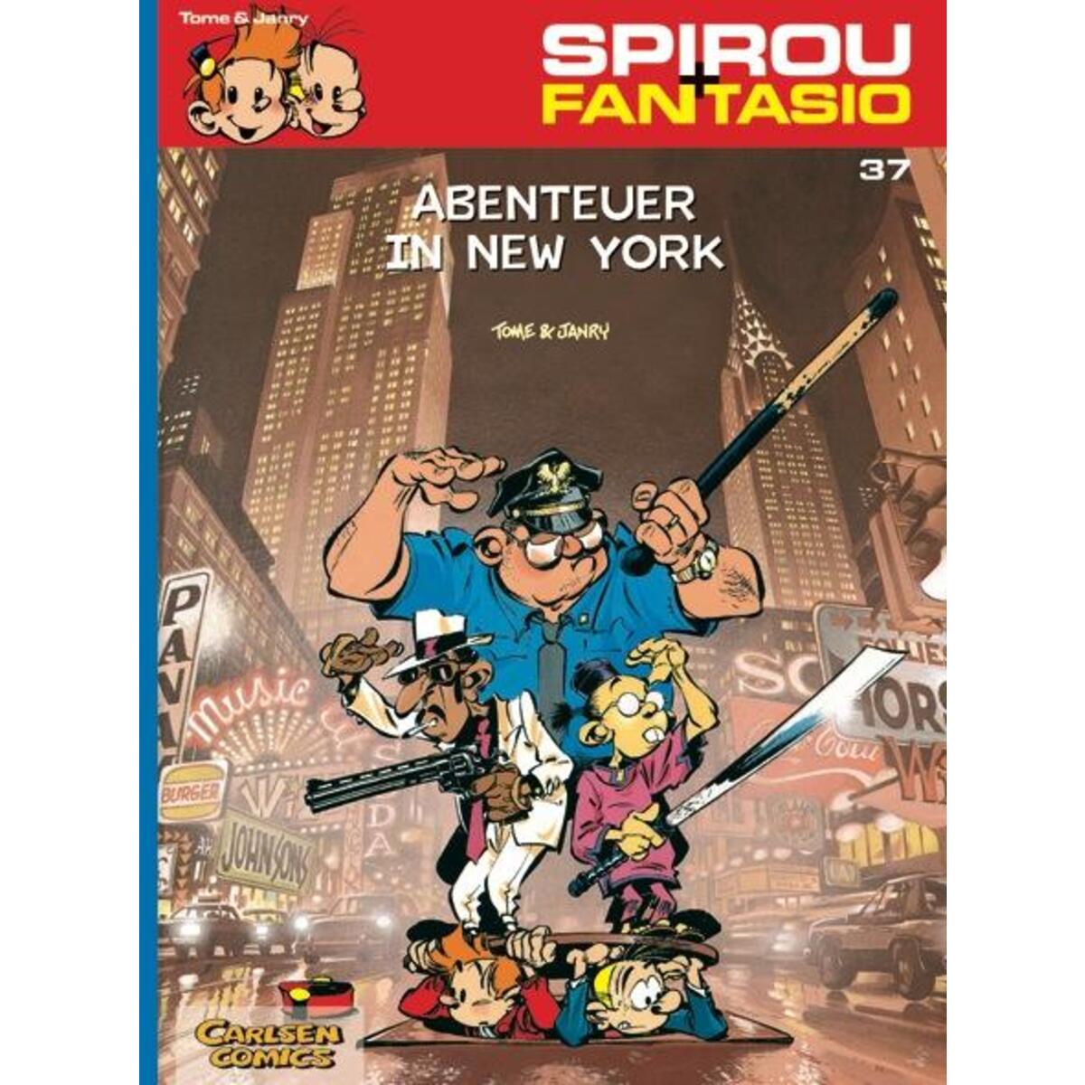 Spirou & Fantasio 37: Abenteuer in New York von Carlsen Verlag GmbH