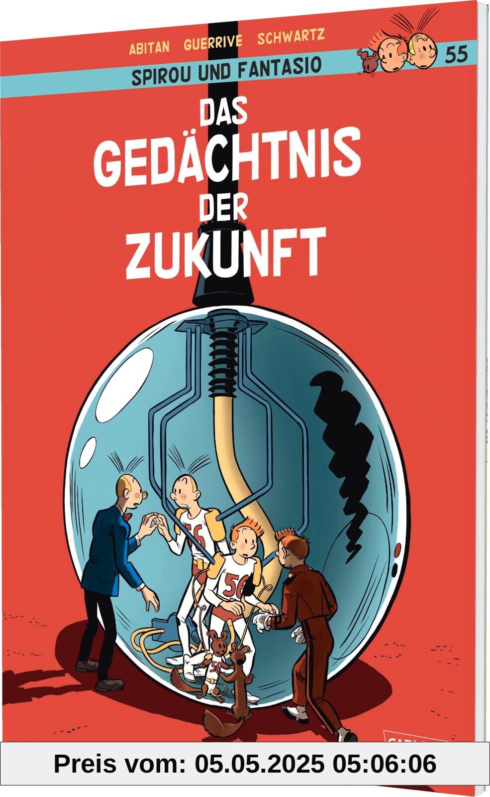 Spirou und Fantasio 55: Das Gedächtnis der Zukunft (55): Fortsetzung einer der traditionsreichsten Comicserien