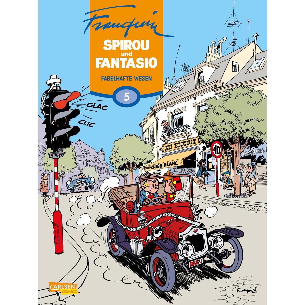 Spirou & Fantasio Gesamtausgabe 05: Fabelhafte Wesen von Carlsen Verlag GmbH