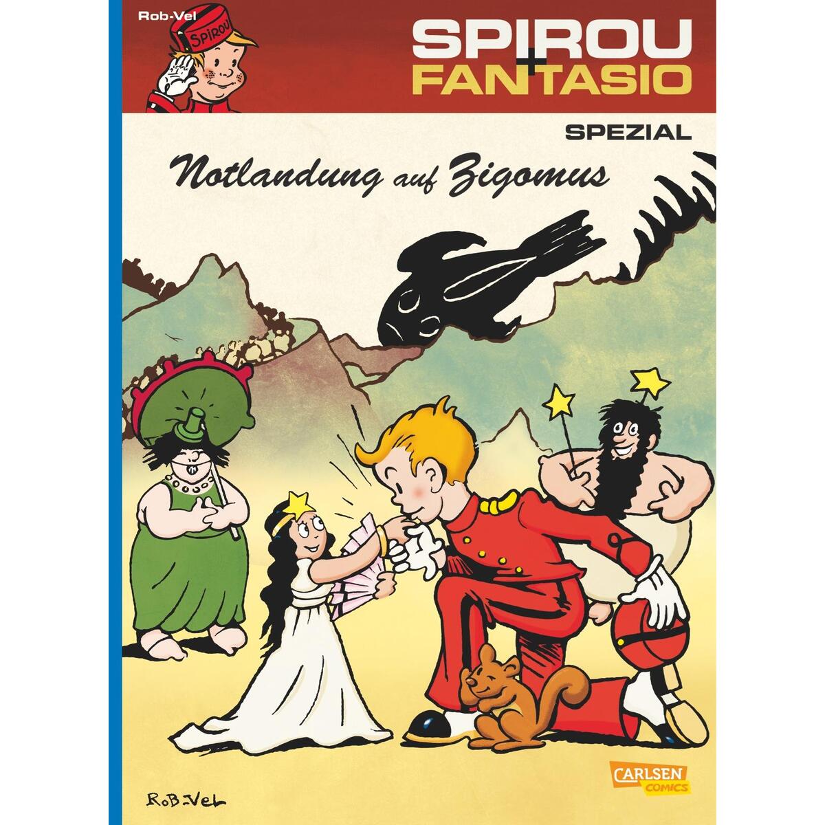 Spirou & Fantasio Spezial 18: Notlandung auf Zigomus Spirou & Fantasio Spezial 18: Notlandung auf Zigomus von Carlsen Verlag GmbH