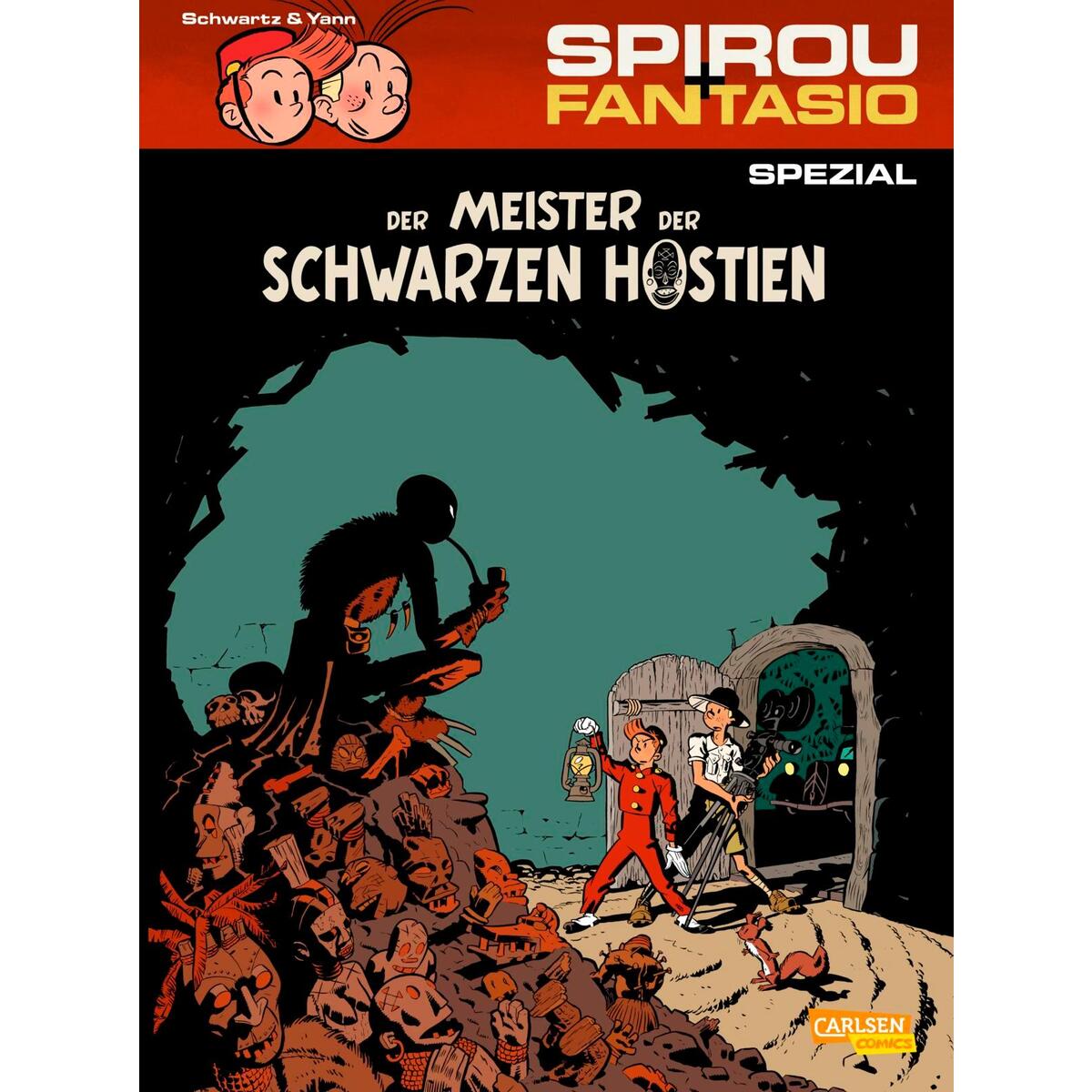Spirou & Fantasio Spezial 22: Der Meister der schwarzen Hostien Spirou & Fantasio Spezial 22: Der Meister der schwarzen Hostien von Carlsen Verlag GmbH