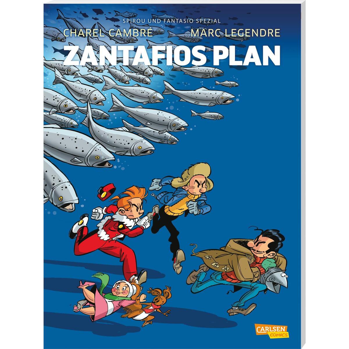 Spirou und Fantasio Spezial 37: Zantafios Plan Spirou und Fantasio Spezial 37: Zantafios Plan von Carlsen Verlag GmbH