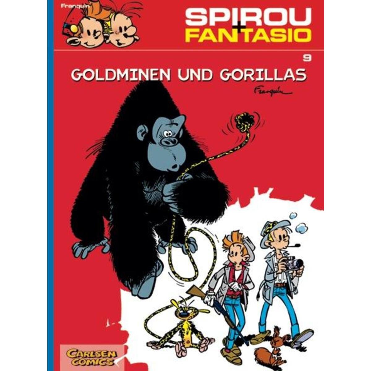Spirou und Fantasio. Goldminen und Gorillas. (Bd. 9) von Carlsen Verlag GmbH