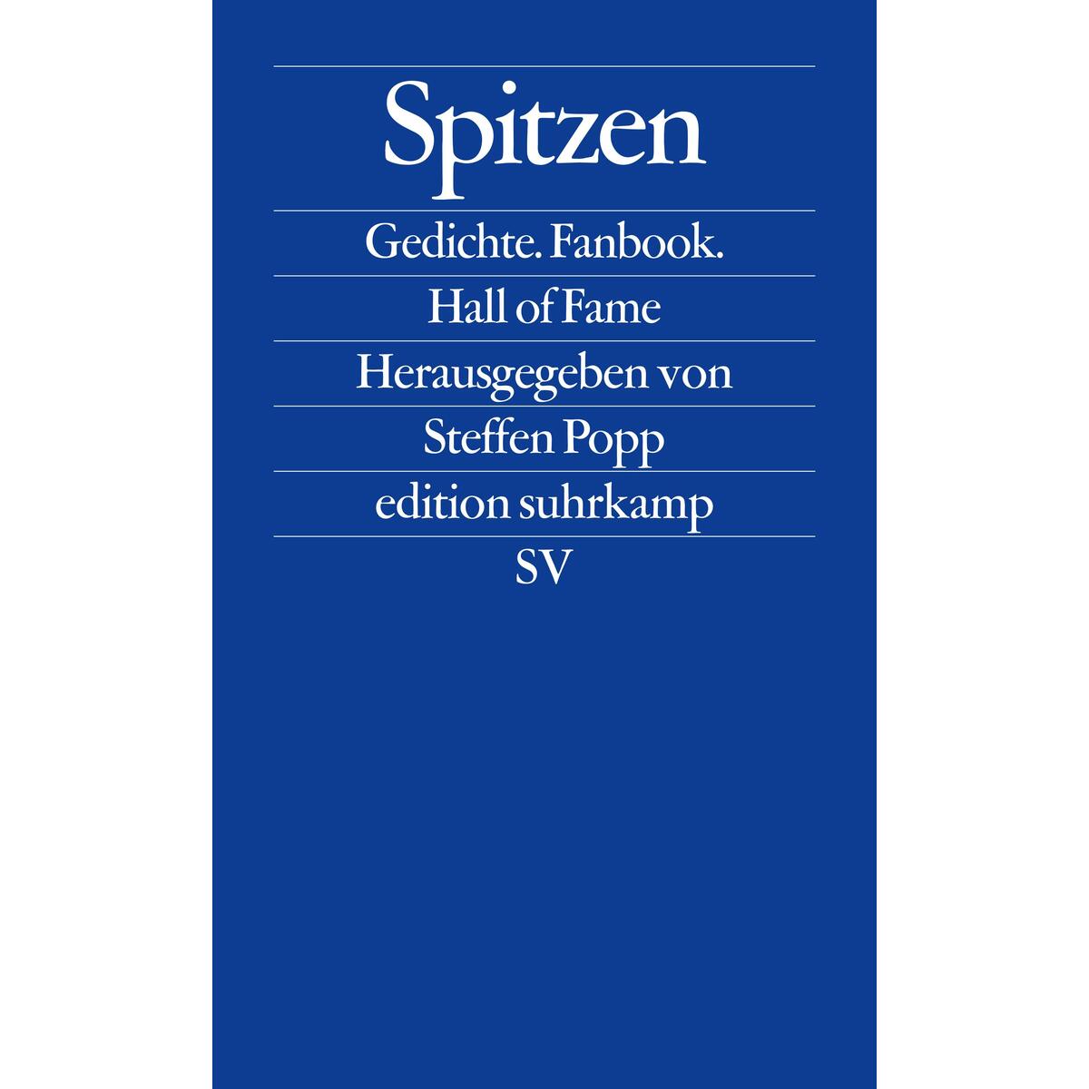 Spitzen von Suhrkamp Verlag