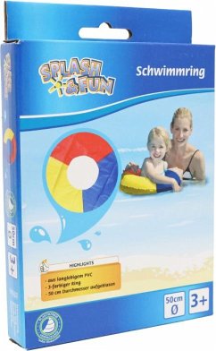 Splash & Fun Schwimmring Uni- Farben, # 50 cm von VEDES Großhandel GmbH - Ware