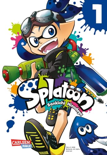 Splatoon 1: Das Nintendo-Game als Manga! Ideal für Kinder und Gamer! (1) von Carlsen Verlag GmbH