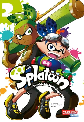 Splatoon 2: Das Nintendo-Game als Manga! Ideal für Kinder und Gamer! von CARLSEN MANGA