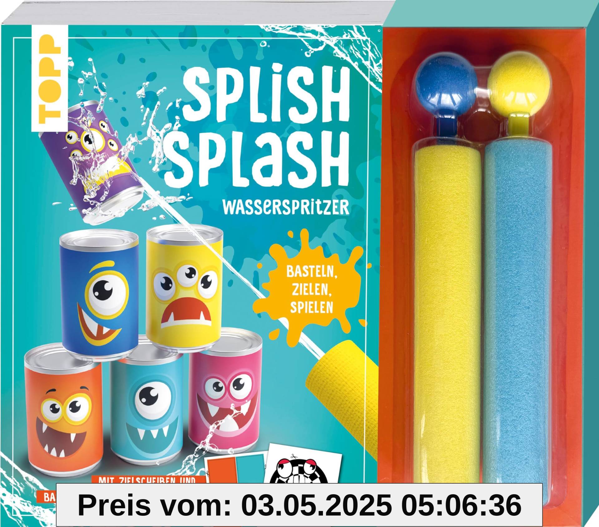 SplishSplash Wasserspritzer: Mit Zielscheiben und Bastelbogen zum Heraustrennen SplishSplash Wasserspritzer: Mit Zielscheiben und Bastelbogen zum Heraustrennen