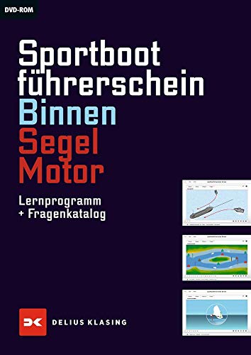 Sportbootführerschein Binnen - Segel/Motor: Lernprogramm mit Fragenkatalog (CD-ROM)