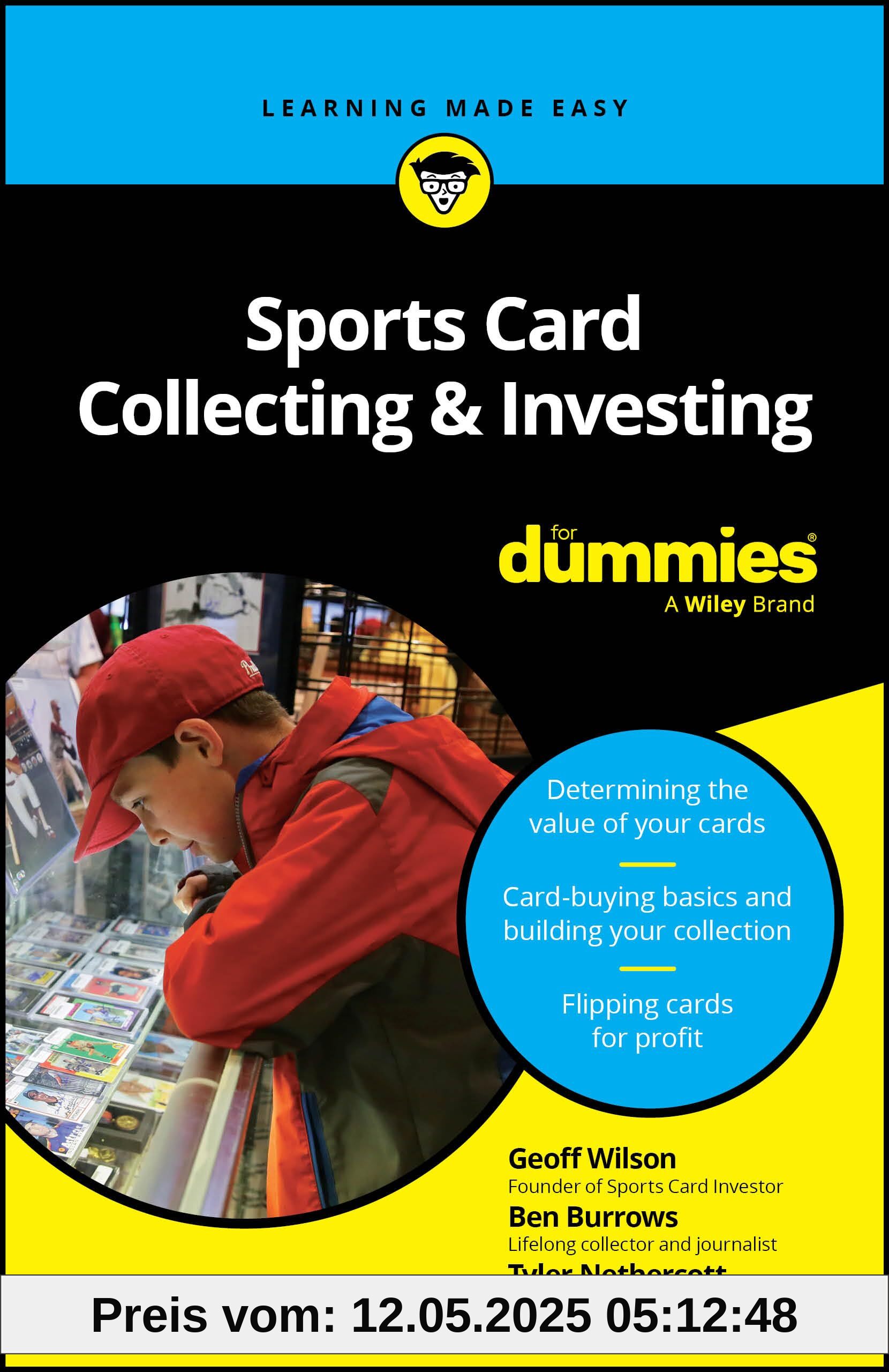 Sports Card Collecting & Investing For Dummies Sports Card Collecting & Investing For Dummies