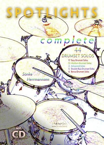 Spotlights Complete 44 Drumset Solos