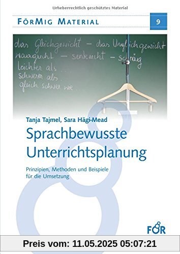 Sprachbewusste Unterrichtsplanung: Prinzipien, Methoden und Beispiele für die Umsetzung (FörMig Material)