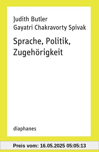 Sprache, Politik, Zugehörigkeit (TransPositionen)