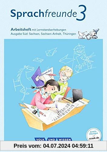 Sprachfreunde - Ausgabe Süd (Sachsen, Sachsen-Anhalt, Thüringen) - Neubearbeitung 2015: 3. Schuljahr - Arbeitsheft: Schulausgangsschrift