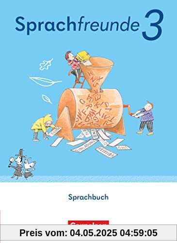 Sprachfreunde - Sprechen - Schreiben - Spielen - Östliche Bundesländer und Berlin - Ausgabe 2022 - 3. Schuljahr: Schulbuch - Mit Lernentwicklungsheft und Merktafel