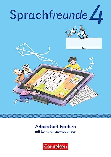 Sprachfreunde - Sprechen - Schreiben - Spielen - Östliche Bundesländer und Berlin - Ausgabe 2022 - 4. Schuljahr: Arbeitsheft Fördern - Mit Lernstandserhebungen Sprachfreunde - Sprechen - Schreiben - Spielen - Östliche Bundesländer und Berlin - Ausgabe 2022 - 4. Schuljahr: Arbeitsheft Fördern - Mit Lernstandserhebungen